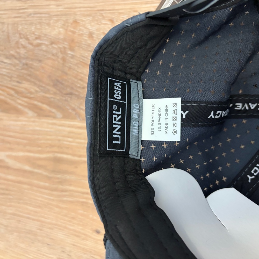 NWT UNRL Golf Script Rope SnapBack Mid Pro Gray Hat Adjustable Golf Spring Club - Picture 4 of 6